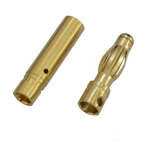 Offre Spéciale personnalisé plaqué or fiche banane connecteur mâle balle haut-parleur musical fiche de connecteur banane pour les Applications d'alimentation - Product Image 5