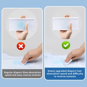 Pañales Desechables Transpirables con Protección Antifugas 3D del Fabricante OEM, Pañales Tipo Pull-Up para Bebés con Protección Antifugas 16-18 - Product Image 3