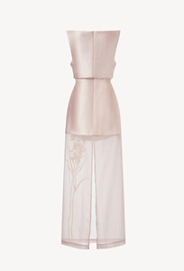 Vestido ajustado <span class=keywords><strong>de</strong></span> estilo chino con bordado <span class=keywords><strong>rosa</strong></span>, siete colores, Ramadán 2026, nuevo estilo. - Product Image 4