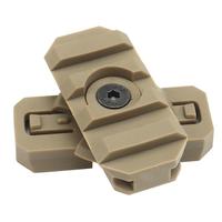 1 paire FAST Helmet Side Rail Mount 360 Degree Guide Rotation 19Mm Adapter ARC Guide