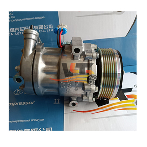Compresor de CA SD6V12 93310443 93306265 1854107 para compresor OPEL Astrag <span class=keywords><strong>CARSA</strong></span> 2005 Hcc para compresor Hyundai H100 - Product Image 1