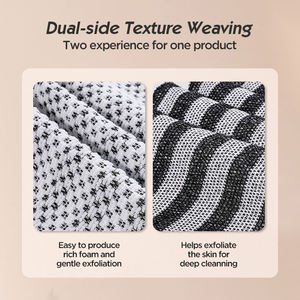 Bathing Towel Korean Style for Body Cleaning Rubbing Washcloth Bath Nylon Towel Brush for <strong>Back</strong> Towels Exfoliating <strong>Scrub</strong> - Product Image 4