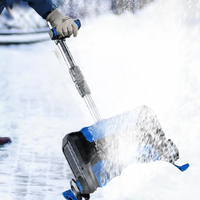 Outil de nettoyage de route portable pour la maison, petit balai à neige à batterie au lithium, souffleuse à neige