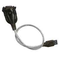 Cable convertidor USB a DB9 Serial RS232 de 0,45 M