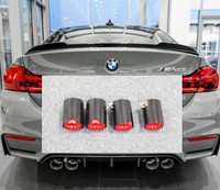 Carbon Fiber M Performance Auspuffs pitze für M2 F87 M3 F80 M4 F82 F83 M5 F10 M6 F12 F13