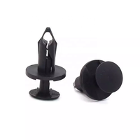50 pièces de rivets en plastique pour voiture, attaches de pare-chocs, clips de fixation pour trou de 8 mm