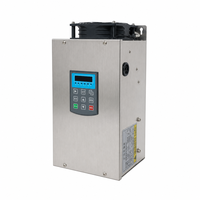 Chauffe-inducteur en acier inoxydable 8KW 380V pour le chauffage de barils en plastique, de conduites, de chaudières et de réacteurs