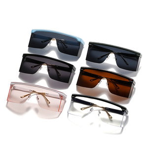 <span class=keywords><strong>2025</strong></span> новые цельные солнцезащитные очки оптом дешевые большие размеры квадратные оттенки классические модные солнцезащитные очки - Product Image 5