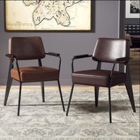 Fauteuil de designer nordique avec dossier moderne simple Art industriel de fer de luxe pour petit appartement loisirs négociation salle à manger