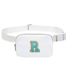 Bolso de Pecho Impermeable para Mujer, Riñonera Deportiva con Letras Bordadas, para Correr, con Espacio para Teléfono - Product Image 6
