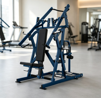 Mini-chargeur assis commercial pour exercices de tirage dorsal, équipement de musculation pour la gym, entraînement dos et poitrine, construction en acier sécurisée pour le fitness