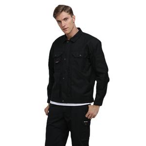 Veste de travail ignifuge pour hommes XK-0196, vêtements de travail antistatiques pour les uniformes des soudeurs des chantiers navals - Product Image 3