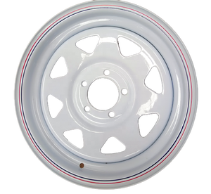 15 pouces chine usine en gros tourisme voiture <span class=keywords><strong>remorque</strong></span> jantes en acier 15X5 15X6 15X7 15X8 15X10 pour pneus PCR - Product Image 4
