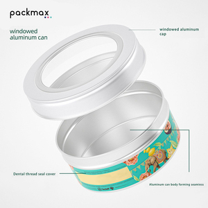 120g Food Grade Airtight Aluminum Can for Oolong <b>Tea</b> Herbal <b>Tea</b> Storage - Empty Custom Tin <b>Box</b> Wholesale - Product Image 4