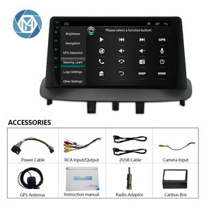 Autoradio Android Lecteur multimédia vidéo WIFI 2 Din Pas de lecteur DVD Autoradio sté<span class=keywords><strong>r</strong></span>éo vidéo pour <span class=keywords><strong>Renault</strong></span> Megane 3 Fluence 2008-2014 - Product Image 6