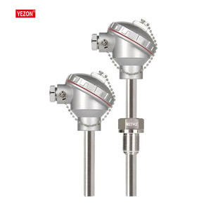 24VDC thủy lực cảm biến nhiệt độ RS485 Hart modbus thép không gỉ probe LCD hiển thị 2-3 dây <span class=keywords><strong>Transmitter</strong></span> PT100 <span class=keywords><strong>pt1000</strong></span> ODM - Product Image 3