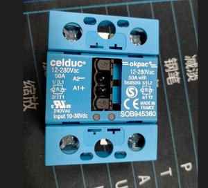 Relais à semi-conducteurs Celduc 60A DC-DC 60A 5-220VDC monophasé SSR avec SGT9854300 SGT968360E Relais à semi-conducteurs DC-DC - Product Image 6