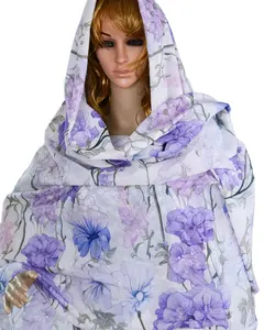 Tecido floral com estampa digital personalizada 100% algodão suíço para mulheres sudanesas, toub Dirac somali suíço, para casamento diário