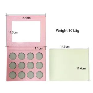 DIY Eyeshadow <strong>Palette</strong> Choose Your Own Color Wholesale Custom Private Label <strong>Eye</strong> <strong>Shadow</strong> <strong>Empty</strong> Plate - Product Image 3