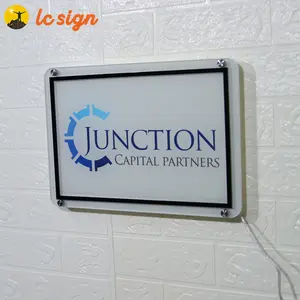 LC Office Interior Gold Backdrop Laser Cut Mirror Letter Acrylic Name Sign Words Decor Nursery Name Sign