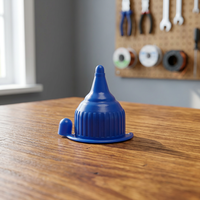 Bouchon à vis en plastique anti-fuite avec fermeture sécurisée pour bouteilles de mayonnaise et contenants de sauce, emballage de qualité alimentaire
