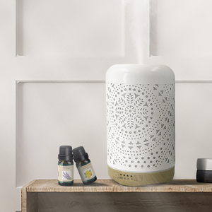 Waterless Auto Shut-Off Protection <b>Color</b> <b>Changing</b> LED Night <b>Light</b> Metal Aromatherapy Humidifiers Essential Oil Diffusers - Product Image 5