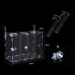 養魚場養魚場養魚場養魚場養魚場養魚場用エコフレンドリーなアクリル分離ボックス正方形長方形 - Product Image 5