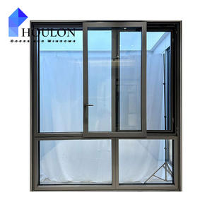 หน้าต่างบานเลื่อนอลูมิเนียมสแตนเลสแบบทันสมัยหน้าต่างบานเลื่อนแบบแนวนอนสำหรับ<span class=keywords><strong>บ้าน</strong></span>หน้าต่างกระจกราคาประหยัด - Product Image 4