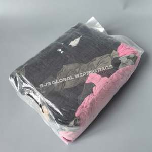 Paños de limpieza 100% reciclados de algodón recuperado, bolsa de 10 kg, paños de limpieza de vellón, paños de limpieza de sudadera - Product Image 1