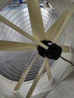 Ventilateur d'extraction de ventilation industrielle haute performance avec extraction de chaleur et de poussière pour usine de fabrication-Système de ventilateur à flux axial