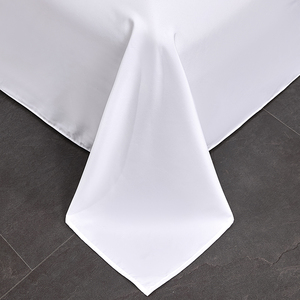 Ensemble de literie d'hôtel en jacquard 100% coton, ensemble de linge de lit d'hôtel avec logo personnalisé, housse de couette, drap, taie d'oreiller pour l'hôtellerie - Product Image 3