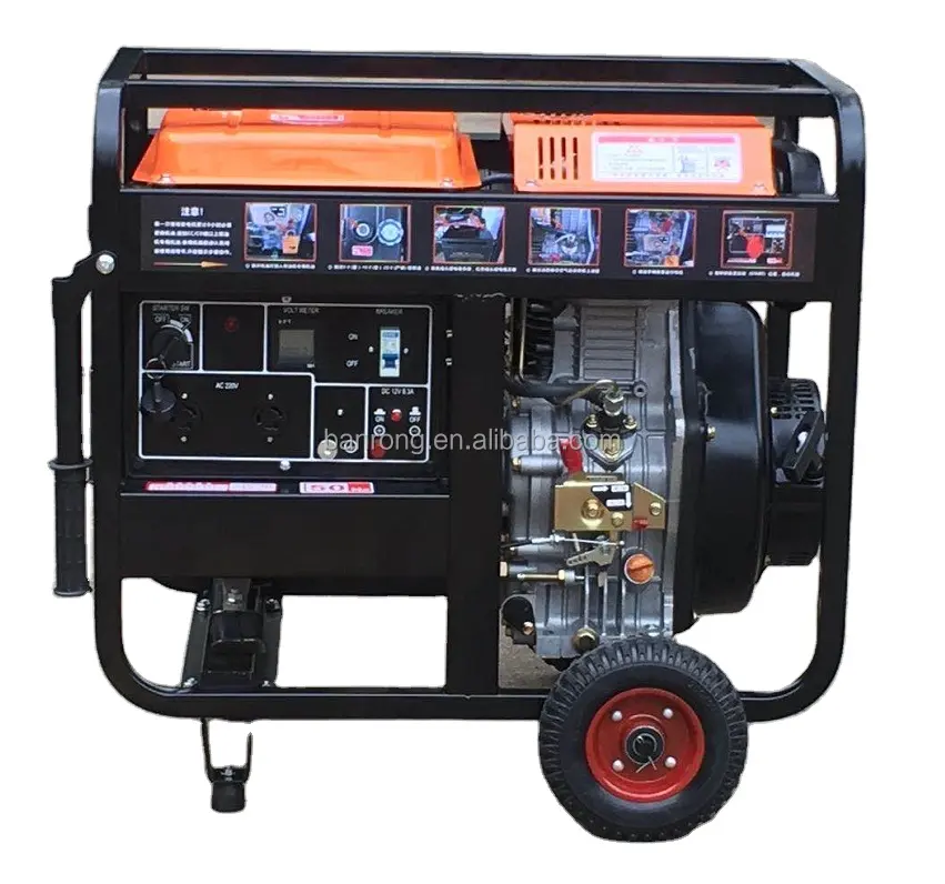 Piccolo generatore di benzina per uso domestico