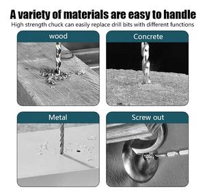 KM Precio al por mayor Batería recargable Taladro eléctrico de impacto de 13mm Taladro percutor eléctrico con mango - Product Image 5
