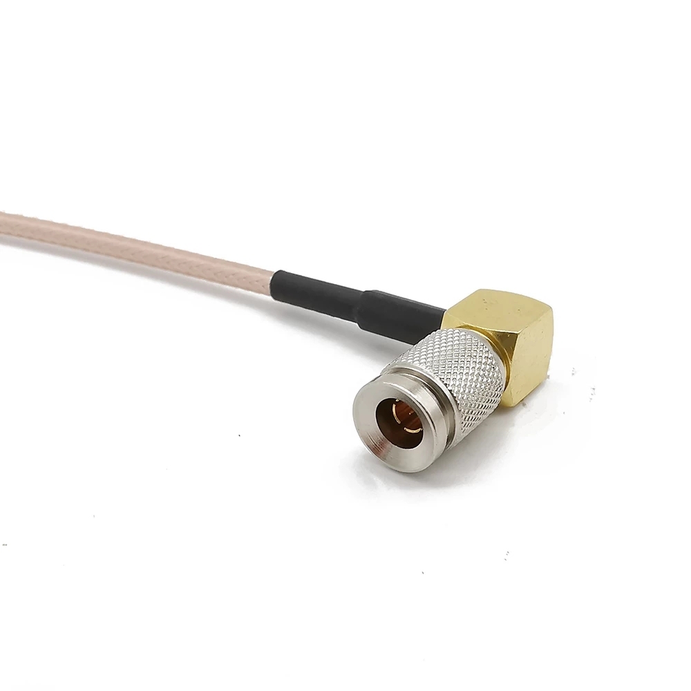 50cm HD SDI BNC RG179 to DIN 1.0/2.3 mini BNC 75ohm RF