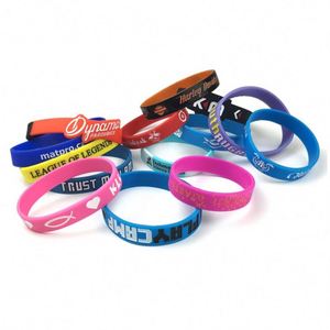 Bracelets de motivation personnalisés, bracelets en silicone lumineux sur mesure - Product Image 6