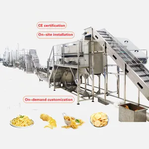 AICN Automatic line chips potatoes production french fries production line