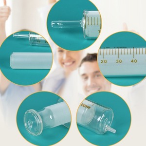 กระบอกฉีดยาแก้ว Msn ขนาด 20 100 มล. ปลายหยาบและละเอียด สำหรับใช้ในห้องปฏิบัติการและอุตสาหกรรม - Product Image 2