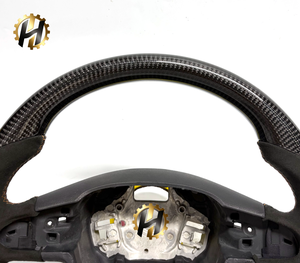 Volante Deportivo Cobra MK3 para Seat <span class=keywords><strong>Cupra</strong></span> Ateca, de Fibra de Carbono, con 3 Radios, 35 mm de Diámetro, Agarre PU, Ajuste Personalizado - Product Image 2