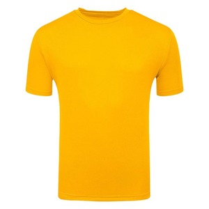 Nouveauté T-shirts pour hommes coupe classique en tissu polyester/coton respirant et écologique, logo personnalisé, faible MOQ - Product Image 5