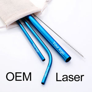 Vente en gros d'usine, paille en acier inoxydable 304, ensemble rétractable, Mayoreo <span class=keywords><strong>Popote</strong></span> De Acero Inoxidable - Product Image 3