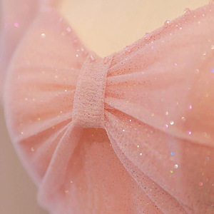 Pink Chiffon A-Line Evening Dress Sweetheart Neckline Empire Waist Long Gown For Women Spring Bridesmaid Toasting - Product Image 3