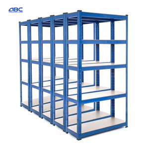 Estantes de remache sin pernos de 5 niveles de alta resistencia Estantes de metal galvanizado Estante de almacenamiento de garaje de acero para uso doméstico o almacén - Product Image 6