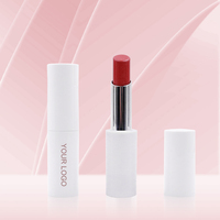 7 couleurs paillettes perle finition scintillante baume à lèvres hydratant baume à lèvres super soyeux avec emballage blanc