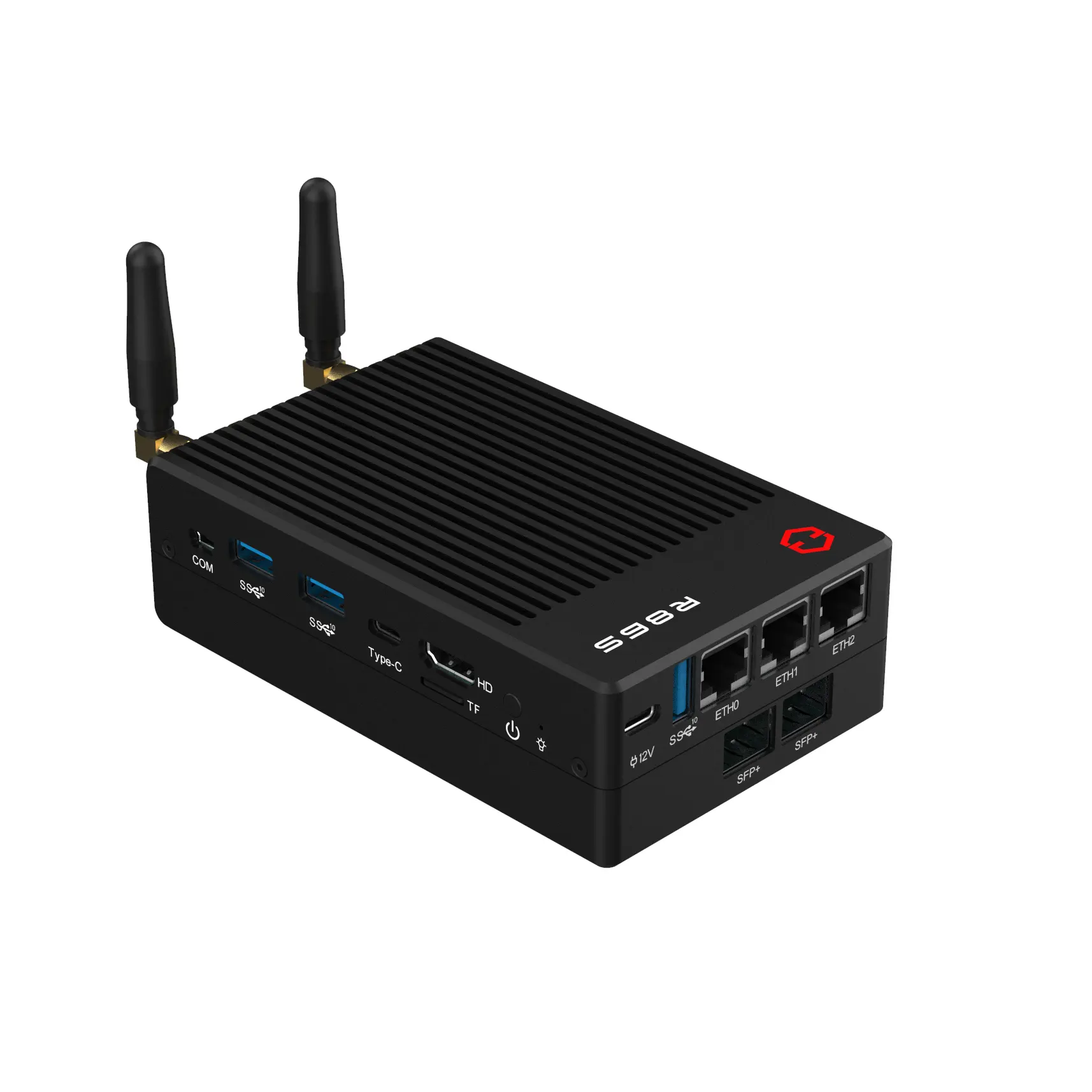 Gowin R86S-N305A tường lửa Router tất cả trong một Mini PC với Intel N100/n305 16GB 32GB Ram 2*10G SFP + 3 * 2.5gbe pfsense thiết bị