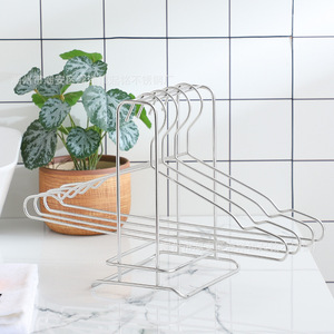 Porte-vêtements en acier inoxydable, support de rangement de bureau, organisateur de garde-robe, support pour vêtements - Product Image 1
