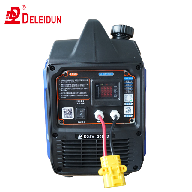 Bluetooth Enabled 24V Hand Carry Generator Low Noise Emergency Power Generator for Vehicle Outdoor Use