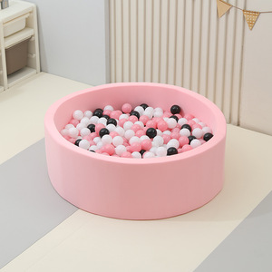 Piscina de Bolas Redonda para Interiores, de Espuma de Alta Densidad, para Niños Pequeños, Muebles Infantiles Ecológicos para Área de Juegos Interior, Gran Venta 2026 - Product Image 4