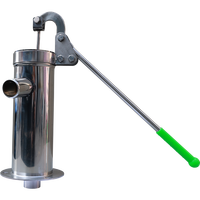 Pompe manuelle à main en acier inoxydable 304 épaissi pour usage domestique, extracteur d'eau de puits 1,5 CV 0,5 CV à haut débit
