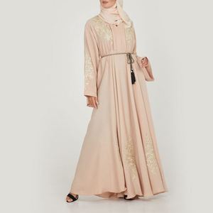 New Design Party Loose <strong>Girls</strong> Floral Print Dress Bulk Wholesale Clothing Patchwork <strong>Abaya</strong> Women - Product Image 2