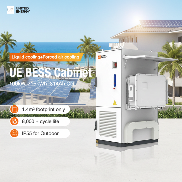 C4 Anti-Corrosion Liquid Cooled Battery Cabinet 100kW 216kWh IP55 Rated for Coastal & High Humidity Solar Projects